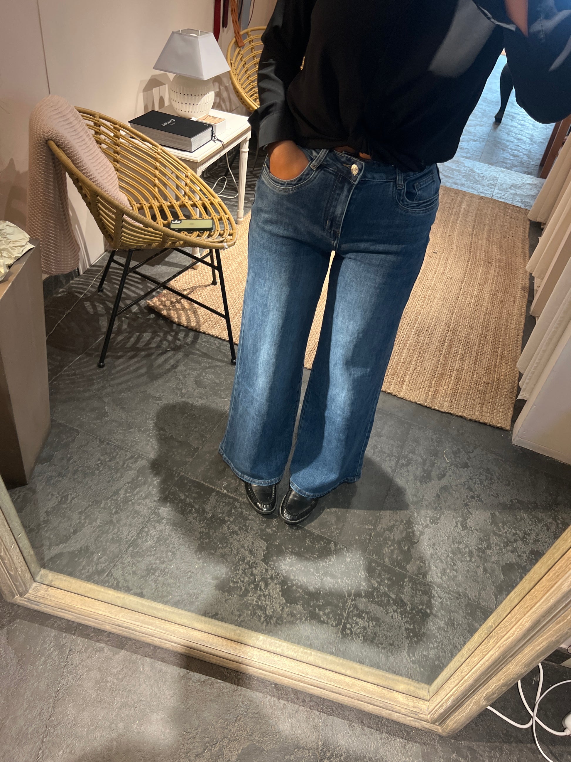 JEANS PALAZZO