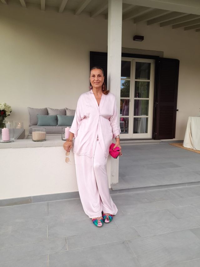 bellissima nel nostro completo in viscosa pantalone over e kimono 💕💐👙🦩🩰